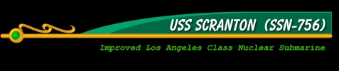 USS Scranton SSN 756 Improved Los Angeles Class Model