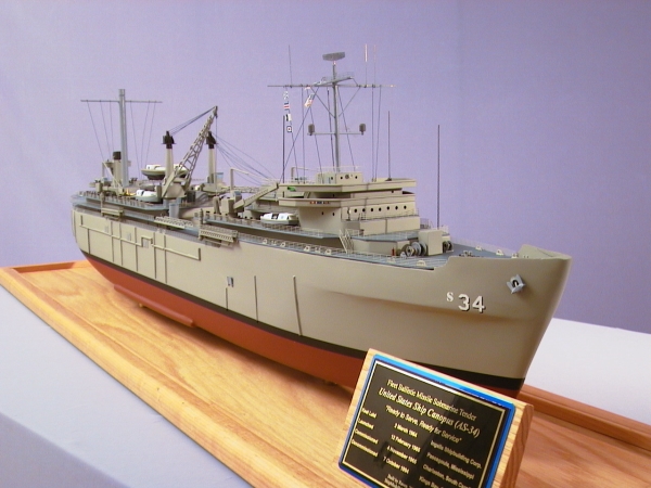 Submarine Tender Model