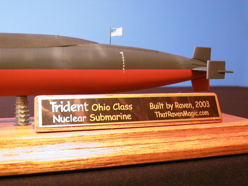 Submarine Model USS Florida (SSBN-728)