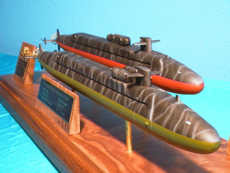 Guided Nuclear Missile Submarine Model