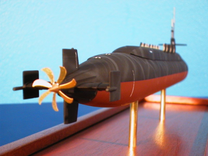 Brass Submarine Propeller